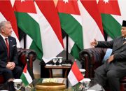 Presiden Prabowo Sambut Raja Yordania, Perkuat Kerja Sama Indonesia-Yordania.