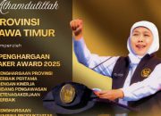 Naker Award 2025: Jatim Dominasi, Gubernur Khofifah Torehkan Dua Penghargaan Sekaligus