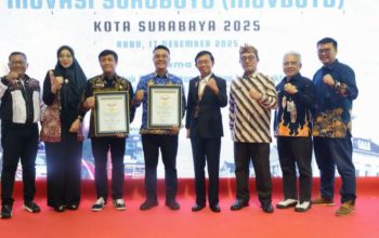 Pemkot Surabaya Dinobatkan MURI sebagai Kota dengan Inovasi Terbanyak 2025