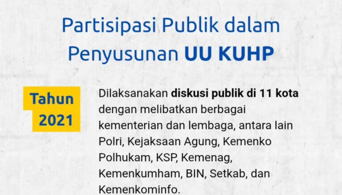 Pemerintah Indonesia: Penyusunan KUHAP Baru Telah Penuhi Aspirasi Publik