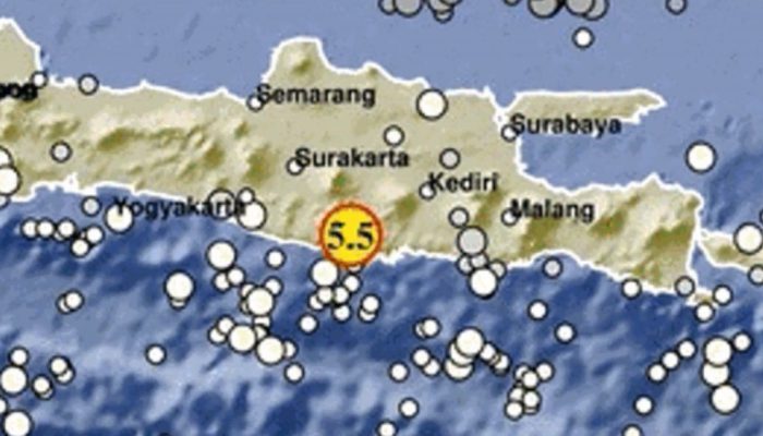 BMKG Rilis Info Gempa 5,5 di Pacitan, Tidak Berpotensi Tsunami