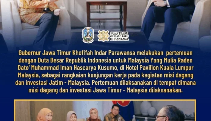 Gubernur Khofifah: Jatim Siap Jadi Pusat Perdagangan Kompetitif di Tingkat Global