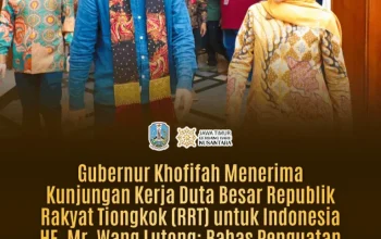 Gubernur Khofifah Bahas Masa Depan Industri Jatim Bersama Dubes China, Fokus Green Energy