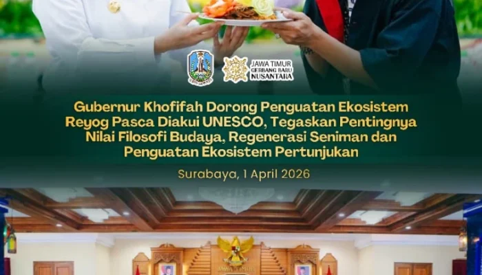 Gubernur Jatim Tegaskan Pelestarian Reyog Harus Berbasis Nilai dan Filosofi
