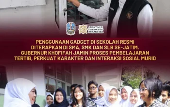 Gubernur Jatim Terapkan Kendali Gadget di Sekolah, Antisipasi Cyberbullying dan Ketergantungan Digital