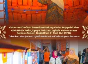 Gubernur Khofifah Perkuat Kesiapsiagaan Bencana Jatim Lewat Peresmian Gerha Majapahit dan GOR BPBD Berbasis Sistem Digital FIFO