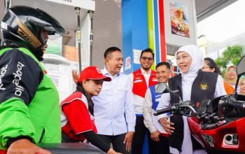 Gubernur Jawa Timur Apresiasi Ojol Perempuan, Bagi-Bagi BBM Gratis di Malang