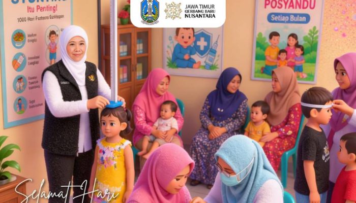 Gubernur Khofifah: Posyandu Berbasis 6 SPM Kunci Layanan Publik Inklusif
