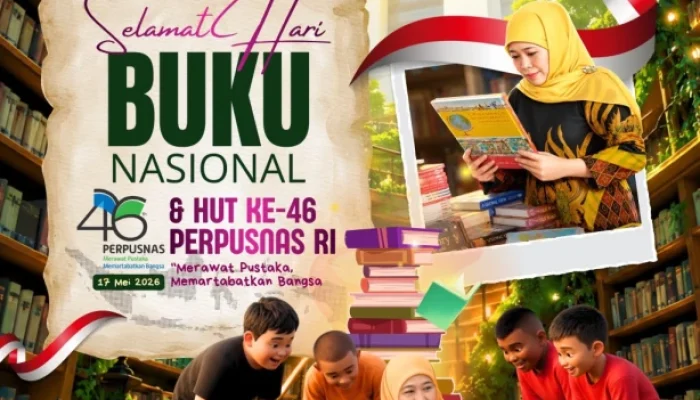 Peringati Hari Buku Nasional 2026, Gubernur Khofifah Ajak Masyarakat Budayakan Membaca