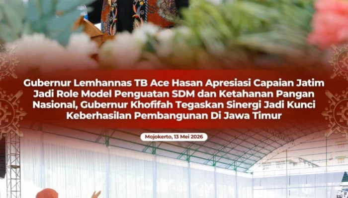 Gubernur Khofifah Bawa Jatim Jadi Role Model Nasional, Lemhannas Apresiasi Penguatan SDM dan Ketahanan Pangan