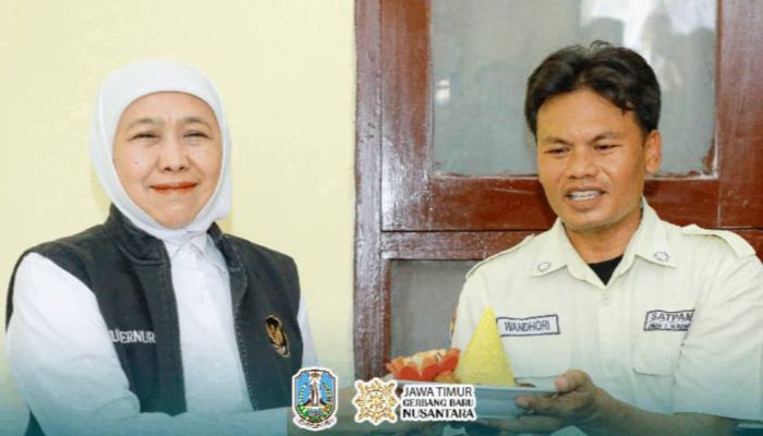 Gubernur Jatim Lihat Langsung Hasil Bedah Rumah Satpam SMAN 2 Surabaya, Wujudkan Hunian Layak bagi Insan Pendidikan