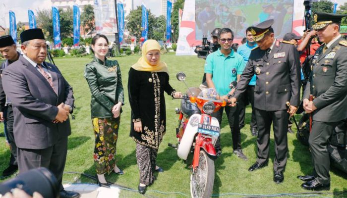 SMK Jawa Timur Unjuk Gigi Lewat Kendaraan Listrik, Gubernur Khofifah : Bukti Pendidikan Vokasi Makin Kompetitif