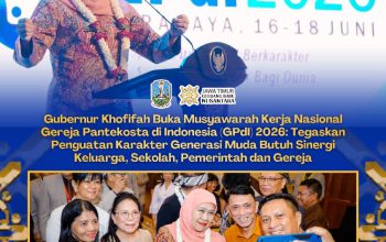 Gubernur Khofifah Buka Mukernas GPdI 2026, Ajak Gereja Perkuat Karakter Generasi Muda Hadapi Tantangan Zaman