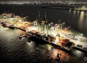 Layanan SCJX X-Press Feeders Masuk TPK Teluk Lamong, Perkuat Jalur Perdagangan Surabaya–Tiongkok Selatan