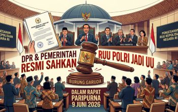 UU Polri Resmi Disahkan, Pemerintah Sebut Perkuat Profesionalisme Kepolisian