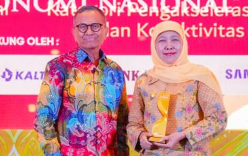 Gubernur Jatim Khofifah Cetak Prestasi, Bawa Pulang Dua Top Regional Leader Award 2026