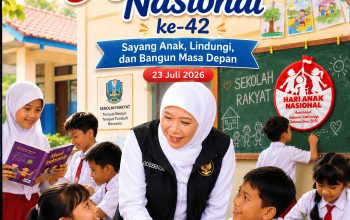 Hari Anak Nasional 2026, Gubernur Jawa Timur Tekankan Pentingnya Hak Anak dan Pendidikan Berkualitas