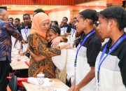 Gubernur Khofifah Terima 152 Pelajar Papua, Jatim Perkuat Peran sebagai Pusat Pendidikan Nasional