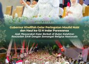 Ribuan Warga Hadiri Maulid Nabi dan Haul ke-12 H. Indar Parawansa di Kediaman Gubernur Khofifah