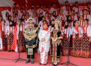 Pimpin Upacara Kemerdekaan di Grahadi, Gubernur Khofifah Dorong Jatim Jadi Motor Penguatan Kedaulatan Nasional