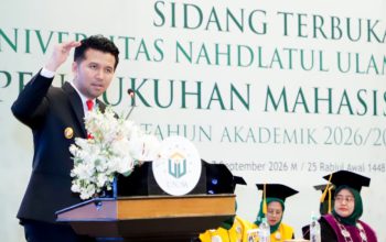 Di Hadapan Mahasiswa Baru UNUSA, Wagub Emil Ungkap Tiga Bekal Penting Menuju Indonesia Emas 2045