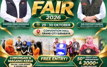 Job Fair Inklusif Jatim 2026 Hadir Offline dan Online, Ini Cara Daftar serta Syaratnya