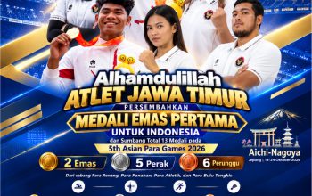 Torehkan 13 Medali di Asian Para Games 2026, Atlet Jatim Buktikan Daya Saing di Level Asia
