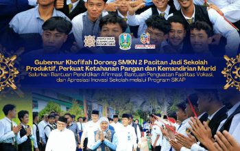 Dorong Kemandirian Siswa, Khofifah Apresiasi Program Sekolah Inovatif Ketahanan Pangan di Pacitan