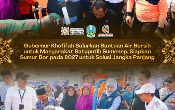Khofifah Turun Langsung Bantu Warga Sumenep, Pembangunan Sumur Bor Dikaji untuk Atasi Krisis Air