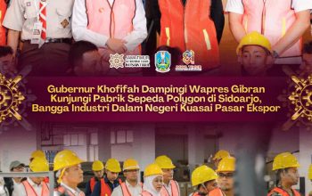 Dampingi Wapres Gibran, Khofifah Dorong Polygon Perkuat Ekspor dan Industri Sepeda Nasional